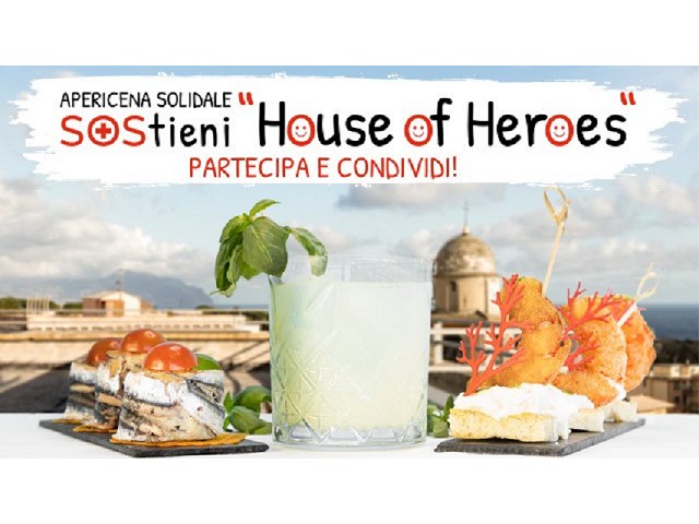 Apericena Solidale Sostieni House of Heroes